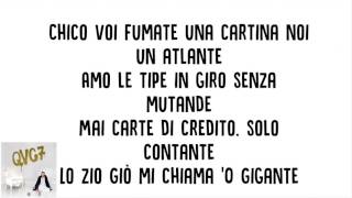 Gemitaiz - Gigante - Feat Caneda - Qvc7 Testo