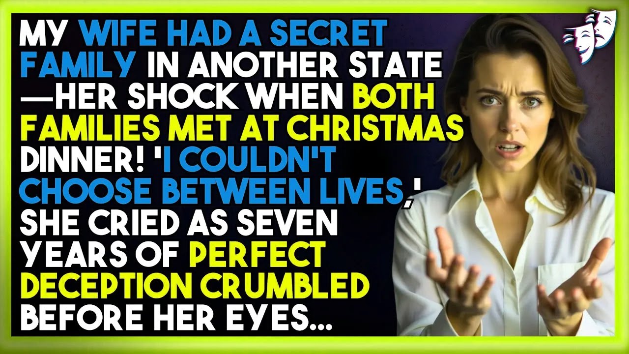 My Wife Had A Secret Family In Another State—Her Shock When Both Families Met At Christmas Dinner!