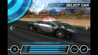 Need For Speed Hot Pursuit All Cars Iphone