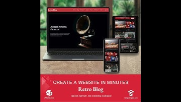 Retro Blog Template: Create a Stunning Website in Minutes! One-Click Import, No Coding!