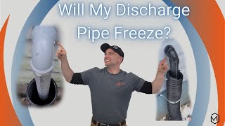 Frozen Sump Pump Discharge Pipe