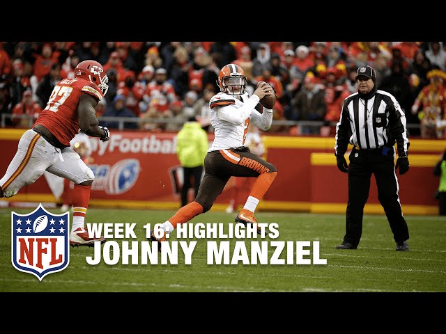NFL ブラウンズ　ジョニー・マンジール　#2 NFL ブラウンズ ジョニー・マンジール #2 NFLの悪童”マンジール