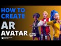 Mywebar tutorial how to create ar avatar with ready player me plugin