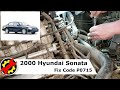 2000 hyundai sonata p0715 error input speed sensor replacement