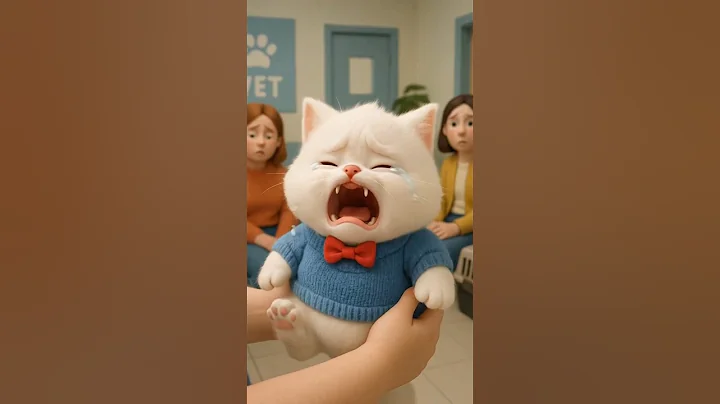 Watch the video about Poor cat doesn't like going to vet 😿 Meow Sad Song #cat #funny #meow