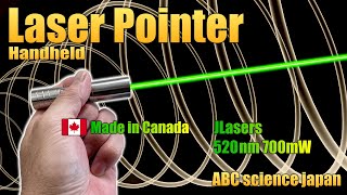 レーザーポインター（Laser Pointer）JLasers （520nm Green 700mW）- Video No.13