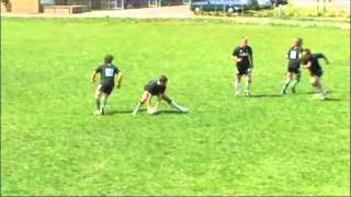 Passing and realignment drill in 3's