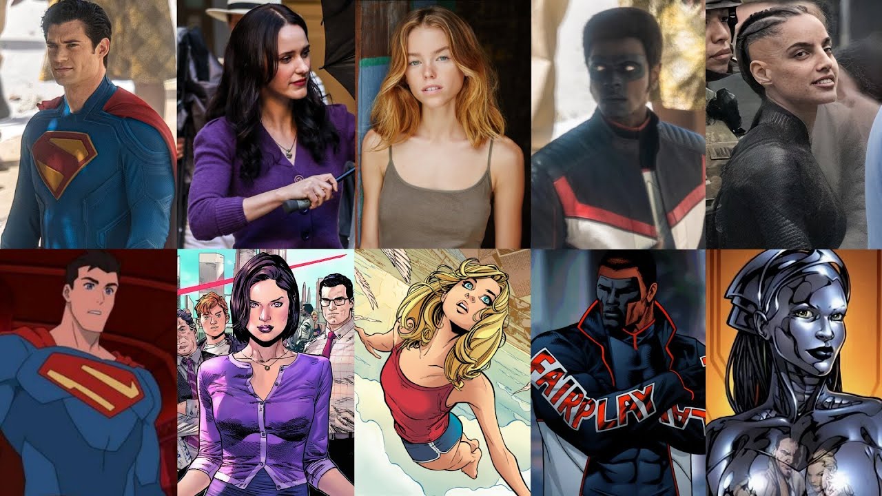 Superman 2025 Movie Cast And Characters Superman Legacy YouTube Maxresdefault