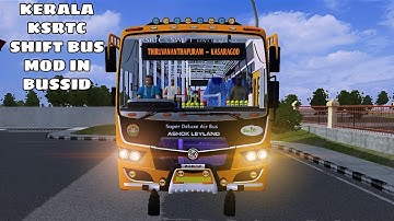 Kerala KSRTC SWIFT Bus Mod In Bus Simulator Indonesia - Bussid Bus Mod - Bussid Car Mod - Bussid