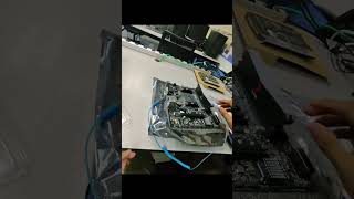 POV: You build your own PC in class and keep it 🖥️✨ #pcbuild