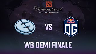 [The International 9] Evil Geniuses vs OG - Game 1 - WB Demi Finale - #TI9FR
