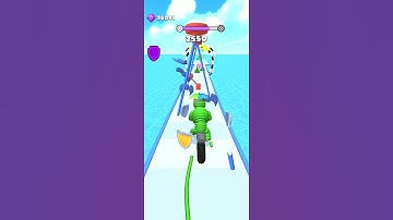 Rope-Man Run (IOS/Android) NEW UPDATE Gameplay Walkthrough All Level Eps 587 #Shorts