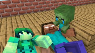 Monster School : 3 Strangers - Minecraft Animation Action