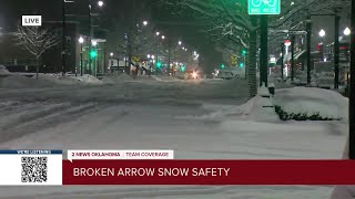 Broken Arrow conditions Friday morning