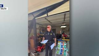 Woodlands family demands accountability after shows deputy constable inside garage uninvited