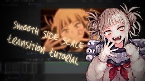 Smooth Side Scale Transitions Tutorial | AMV After Effects