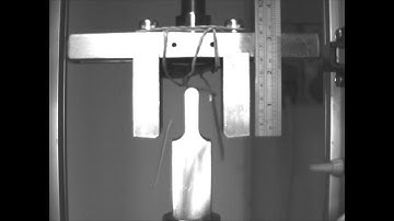 HIGH STRAIN RATE TESTING SYSTEMS - Three point bending test at 5.5 m/s