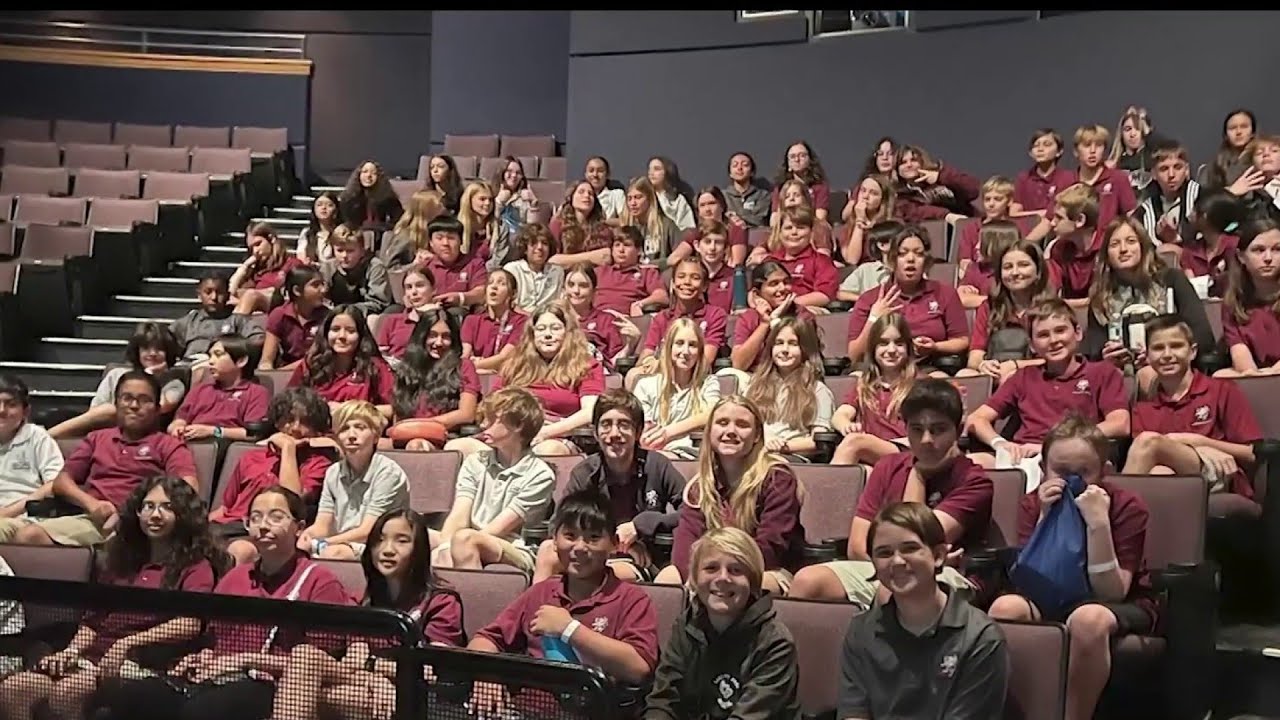 Lake Mary middle school students raising awareness about hunger in the