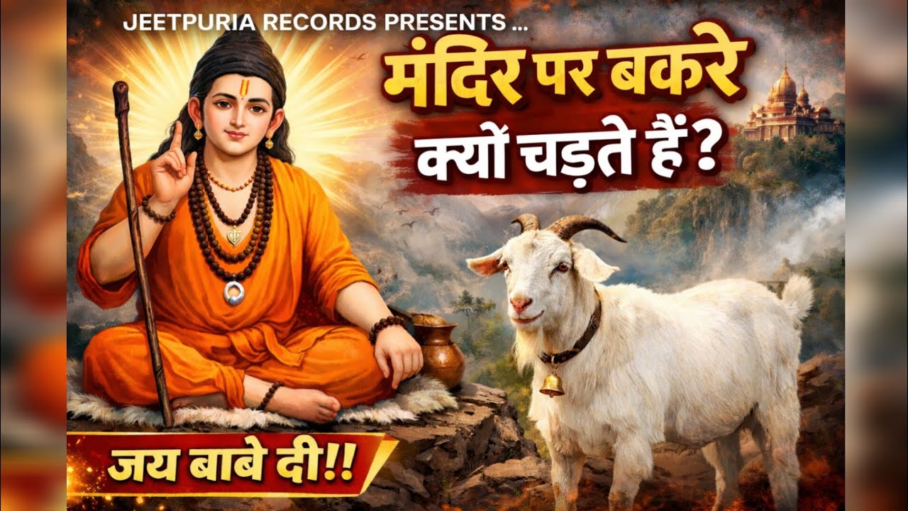 ਬਾਬਾ ਬਾਲਕਨਾਥ ਜੀ ਮੰਦਿਰ ਬੱਕਰੇ ਕਿਓ ਚ,,|Jeetpuria Records #bababalaknath #history 