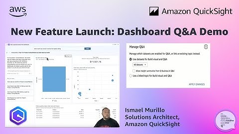 New Feature Deep Dive: Dashboard Q&A with Amazon Q