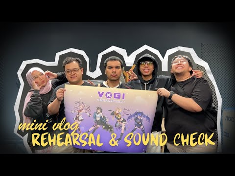 ⟡ Mini Vlog - Teman Rith & Ulala Rehearsal & Sound Check
