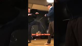 Jean-Claude Van Damme Displays His Iconic Kick #jeanclaudevandamme