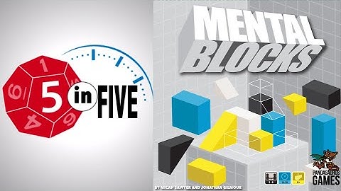 Mental Blocks  |  5 in Five Review  |  with Mike