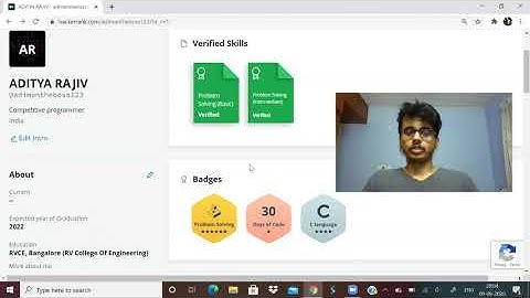 Does 6 STAR BADGE on Hackerrank and Problem solving certificates show anything?.
