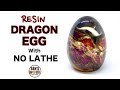 How to make a resin dragon egg with no lathe