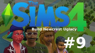 The Sims 4 Build Newcrest Uglacy Challenge - Part 9: Gothic Glamour