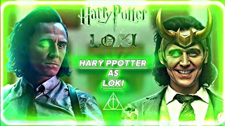 Characters Harry Potter react to Harry as Loki [AU] [ENG|RU] [1/1]