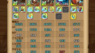 DQT 指揮者の神殿 デイン 呪文 息 レベル8 すばやさ順よくない