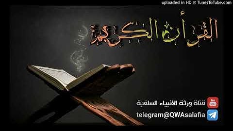 تلاوة عطرة.. للشبل صخر بن الشيخ رشاد الحبيشي
