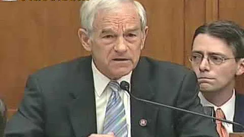 Ron Paul - Federal Reserve is a Predatory Lender 7-16-08