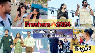 Freshers 🔥2024: Unforgettable Moments at CT University 🥹❤️LUDHIANA,PUNJAB📍#freshers #btech