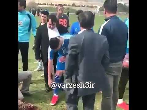 ذبح گوسفند قبل از دربی