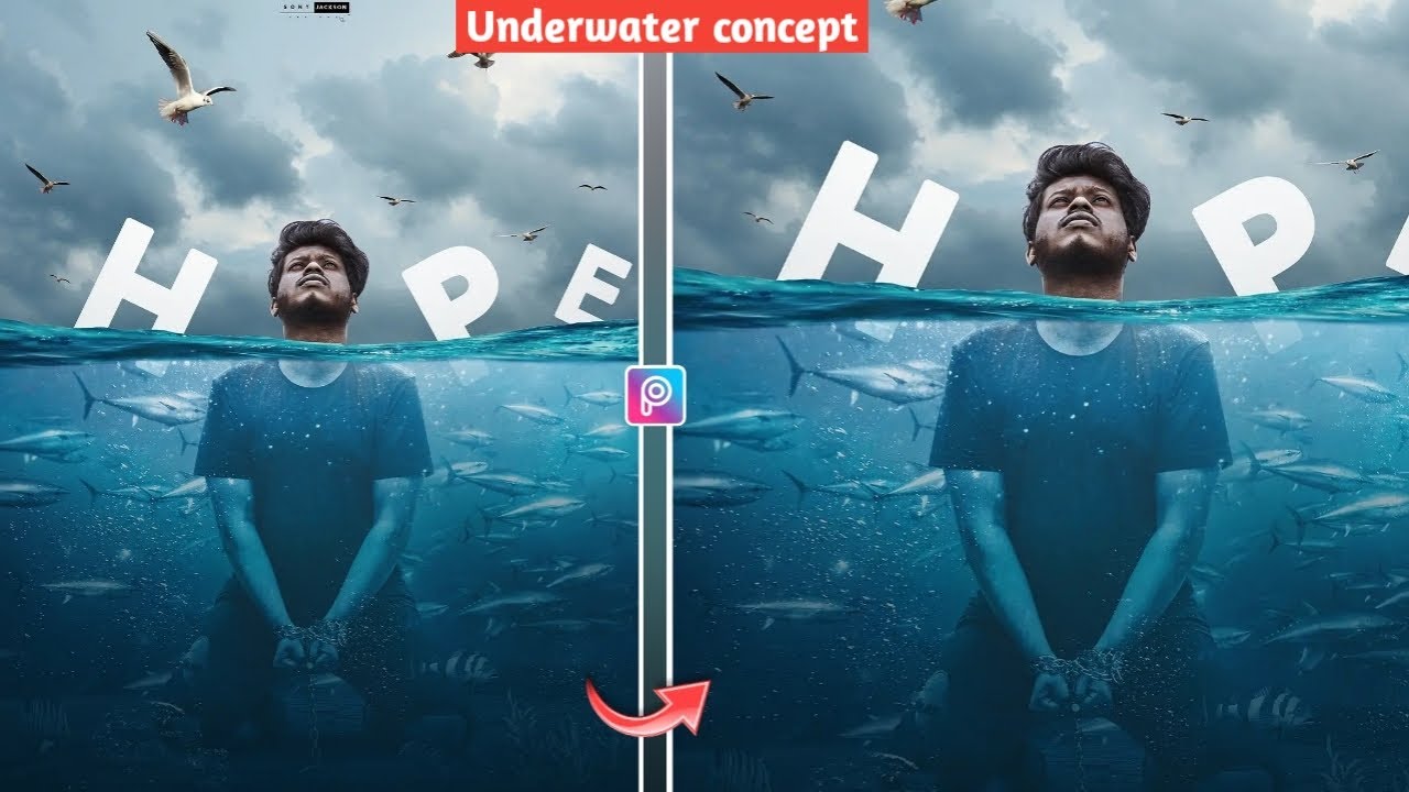 Sony Jackson new photo editing | sony Jackson underwater photo editing | sony Jackson photo Editing