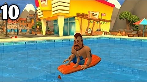 Dark Riddle 2 Story Mode | Toothy Pool | The Holidays | Level 10