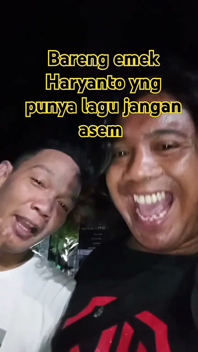 Bareng yang punya lagu jangan asem kang emek Haryanto #tarlingpantura #tarlingcirebonan