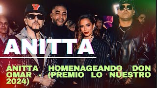 Anitta homenageando Don Omar - (Premio Lo Nuestro 2024)