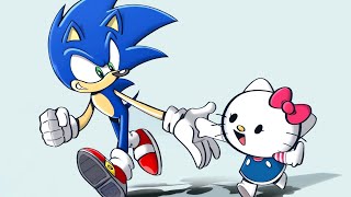 Sonic Conoce a Hello kitty | Sonic Cómic-Dub | Legacy of CHAOS by Legacy of CHAOS 14,512 views 2 months ago 1 minute, 16 seconds