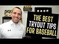 Top 10 Tryout Tips For Baseball!