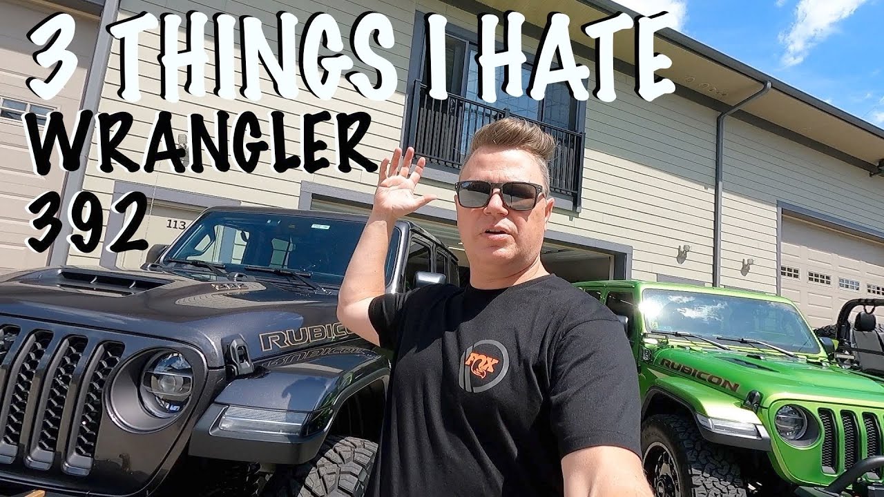 Things I Hate About The Wrangler 392! | Jeep Wrangler Forums (JL / JLU) -  Rubicon, Sahara, Sport, 4xe, 392 