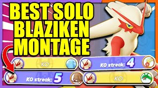 Worlds Best SoloQ Player BLAZIKEN Montage | Pokemon Unite