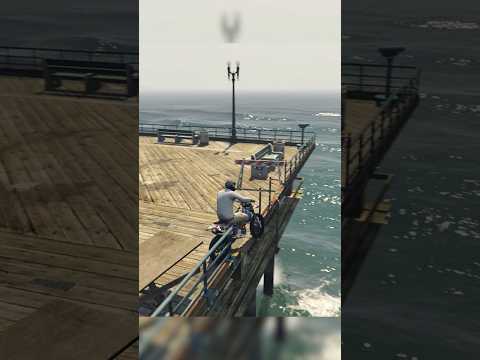 كيف بتنزل من الدراجة النارية إذا كنت على حافة الهاوية بكل أجزاء GTA Gta Gtav Gta5 Gtasanandreas