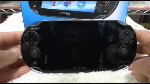 PS Vita Recovery Menu (full first video)