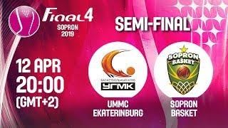 LIVE 🔴 - UMMC Ekaterinburg v Sopron Basket