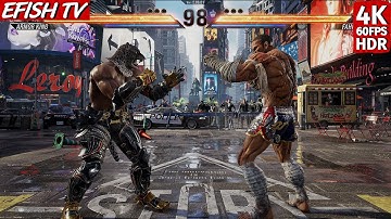 Armor King vs Fahkumram (Hardest AI) - Tekken 8