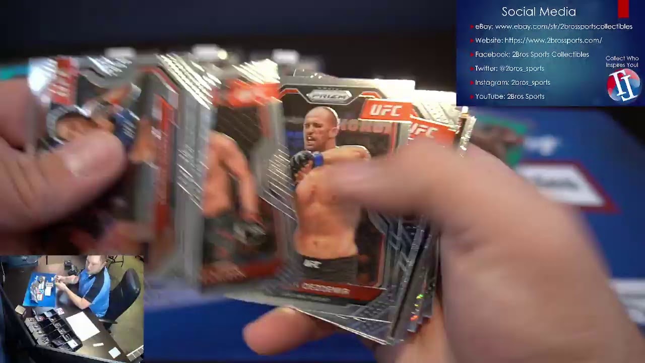 2021 UFC Prizm 3 Hobby Box Quarter Case Break 6/2 2pm CST
