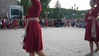 Lebanon&#39;s Arin Dance Ensemble in Hrazdan, Armenia. 28 July 2012